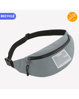 personalised grey fanny pack