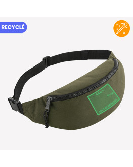 personalised khaki fanny pack