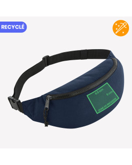 personalised navy fanny pack