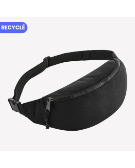 black fanny bag